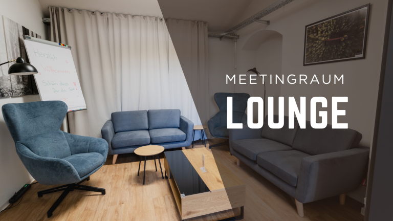 Meetingraum Lounge. Der Raum für kreative Ideen und entspannte Gespräche Meetingraum Lounge mit bequemen Sofas und Sesseln